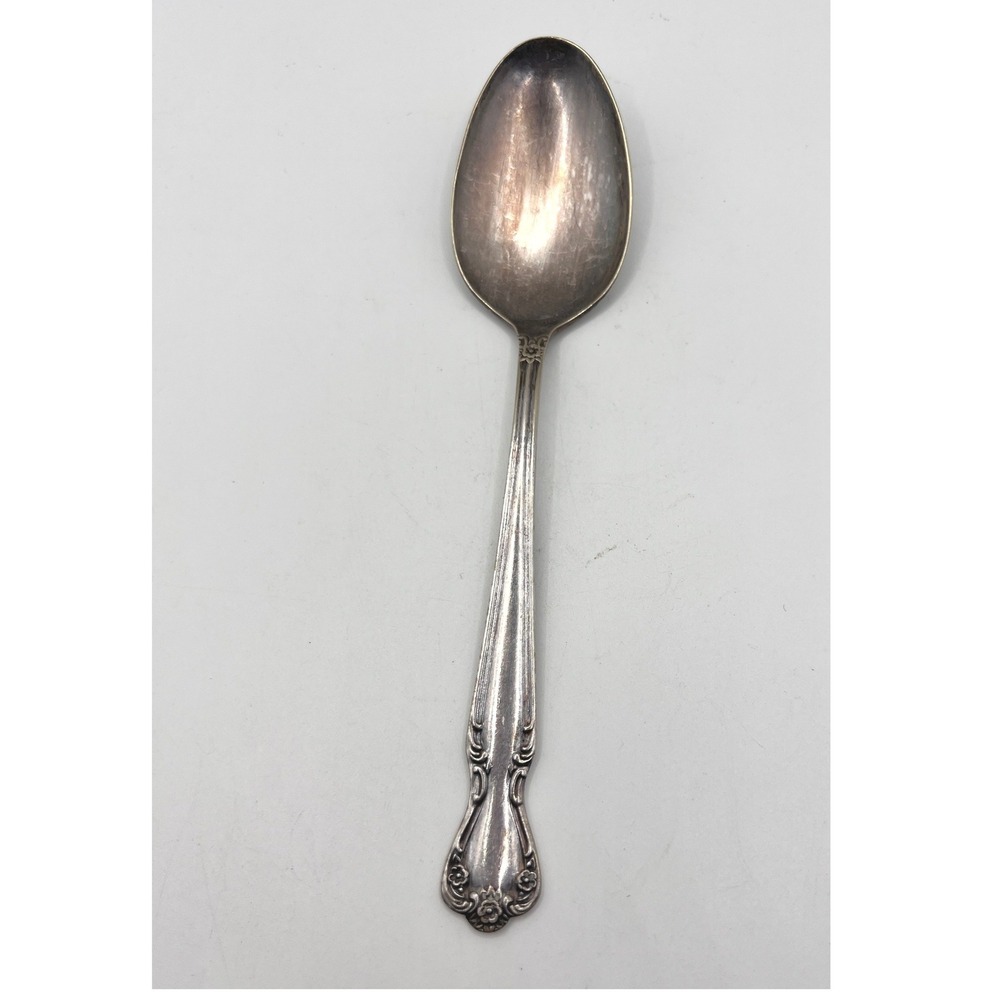 Rogers and Bro spoon 6in silver good Vanessa pattern 1951 international silver